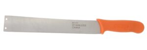 zenport k141 row crop harvest knife, onion/beet/corn, 11-inch heavy duty stainless steel blade