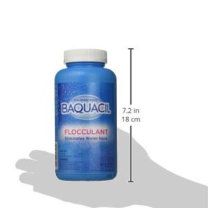 BAQUACIL 84398 Flocculant Water Haze Eliminator Swimming Pool Clarifier, 1.5 lbs