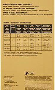 DEWALT Portable Band Saw Blade, 32-7/8-Inch, .020-Inch, 24 TPI, 3-Pack (DW3984C)