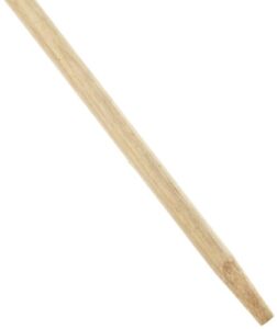 rubbermaid commercial sanded wood handle with tapered tip, 54-inch overall length, natural (fg635200nat)