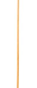 Rubbermaid Commercial Products Lacquered-Wood Broom Handle With Threaded Metal Tip, Natural for Floor Cleaning/Sweeping in Home/Office 60in