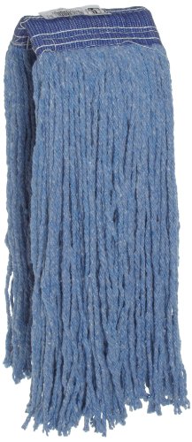 Rubbermaid Commercial Products Dura Pro Mop Head Replacement/Refill, Blue, Cut-End Synthetic Heavy Duty Wet Mop for Floor Cleaning Office/School/Stadium/Restaurant