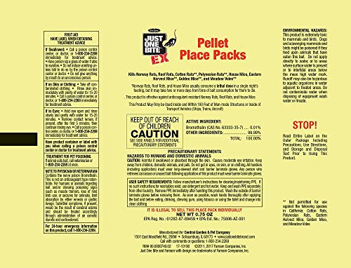 Just One Bite EX Pellet Place Packs 88ct