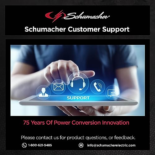 Schumacher SP-400 Solar Battery Charger and Maintainer - 4.8 Watt, 12V - For Cars, Boats, Motorcycles, Snowmobiles, Trucks, RVs , Black