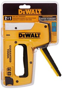 dewalt - gid-286785 dwhttr350 dewalt heavy-duty aluminum stapler/brad nailer , yellow