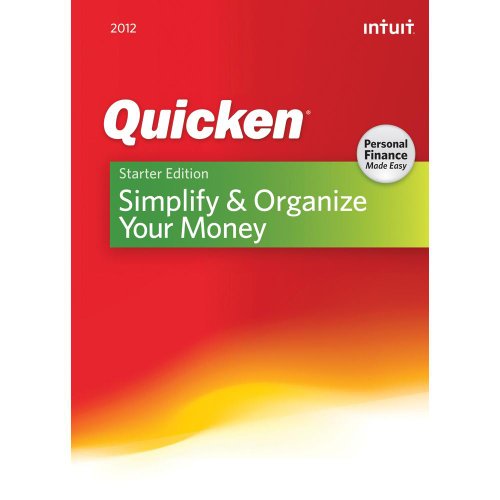 Intuit Quicken Starter Edition 2012 - Windows