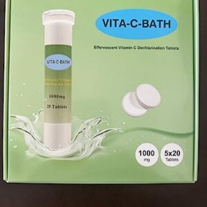 Vitabath Vita-c-bath Effervescent Vitamin C Dechlorination, 1000 mg, 100 Tablets