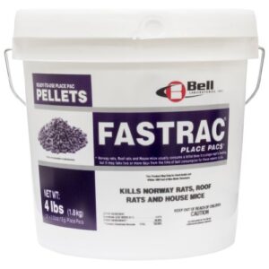 fastrac pellets (bromethalin) 121 x 0.53 oz (15 g) place pacs