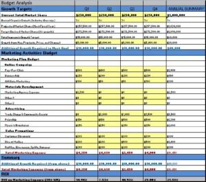 marketing plan template for carpet & upholstry steam cleaning company ms word/excel