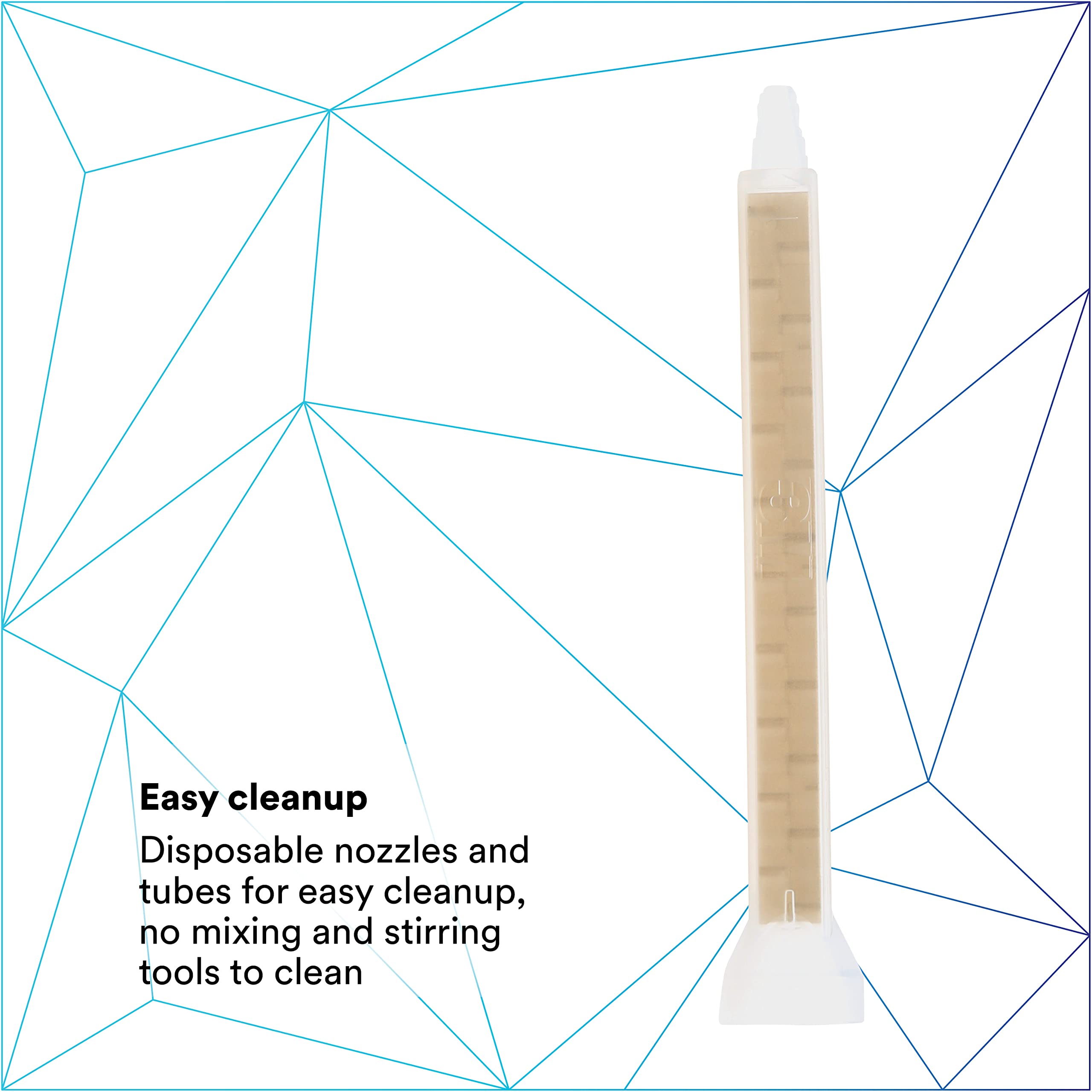 3M Static Mixing Nozzle, 08194, Cascade Mix/Meter Nozzle, Manual/Pneumatic Applicator Use, 200 mL