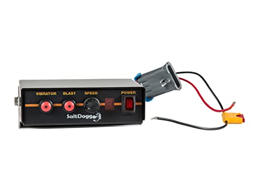 Buyers Products SaltDogg 3011864 Variable Speed Replacement Controller W/ Vibrator Switch for TGS Series Tailgate Salt Spreaders, Auger & Spinner Control, Salt Spreader Truck Accessories