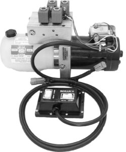buyers products pu3593 hydraulic power unit (power unit,hydraulic 12v dc,snow plow), black