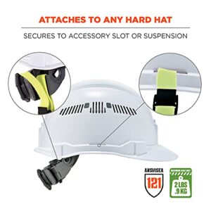 Lanyard with Buckle End, Easily Attaches to Hard Hat, Tools, or Small Valuables, Weight Capacity 2lbs, Ergodyne Squids 3150,Lime