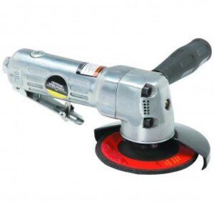 central pneumatic 4" air angle grinder