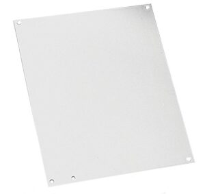 hoffman a24p20 panel for enclosure, 24" x 20", type 3r, 4, 4x, 12/13, steel
