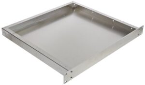 bud industries ch-14402 aluminum small rack mount chassis 19" l x 16.12" w x 1.75" h, natural