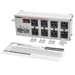 Trendnet ISOBAR8ULTRA Isobar Ultra Surge Protector/Suppressor with Modem/Fax 8 Outlets 12Ft. Cord Led'S 2320 Joules
