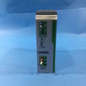 Phoenix Contact 2866310 POWER SUPPLY; DIN RAIL; SWITCHED-MODE; INPUT 100-240 VAC; OUTPUT 24 VDC; 5 A