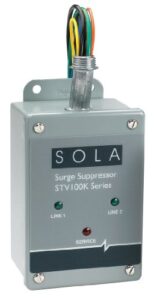 sola/hevi-duty stv100k-10y surge protector, hard wired, 3p, 100 ka