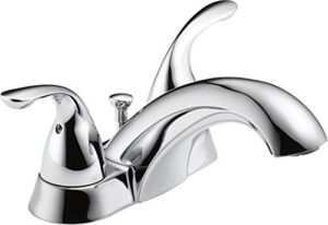 delta faucet 2523lf-mpu, 5.25 x 8.75 x 5.25 inches, chrome