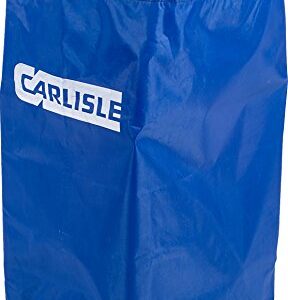 Carlisle FoodService Products JC194614 Blue 25 Gallon Rip Stop Nylon Replacement Bag for JC1945 Janitorial Cart