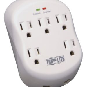 Tripp Lite 5 Outlet Surge Suppressor, 1080 Joules (Sk5tel-0)