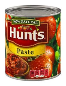 hunt's 100% natural tomato paste 29 oz