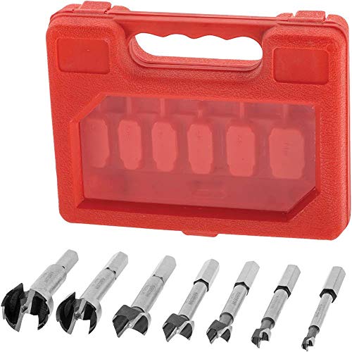 Steelex D3655 Forstner Bit Set in Case, 7-Piece