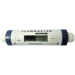 sennotech (flowmaster-3/8) flow master 2 gpm water flow meter; 3/8" qc