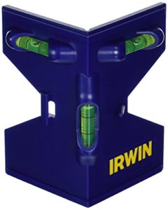 irwin tools magnetic post level (1794482),blue