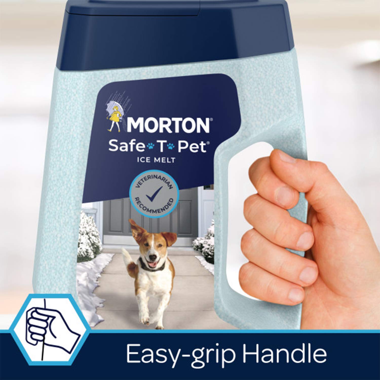 Morton Snow & Ice Melt, Safe for Pets, 8 Pound Jug