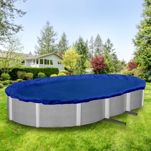 Blue Wave Gold 15-Year 16-ft x 32-ft Oval Above Ground Pool Winter Cover