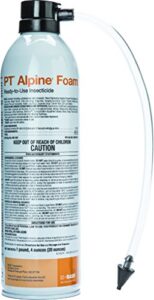 basf trtd0050 pt alpine foam insecticide, 20oz, clear