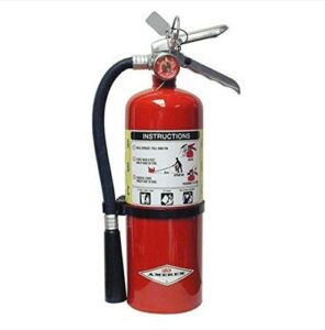 amerex b500 abc fire extinguisher 2a-10 bc rated, 5 lbs.