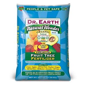 dr. earth citrus & fruit fertilizer bag 24lb