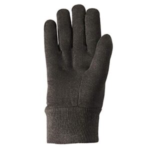 Wells Lamont Versatile Work Gloves | Lightweight, Durable, Comfortable Jersey | Basic, Large (506LZ) , Black, 12-Pair Bulk Pack