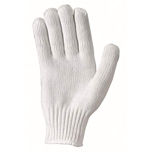 Wells Lamont mens 12 Pair Pack Work Gloves, White, Large Pack of US