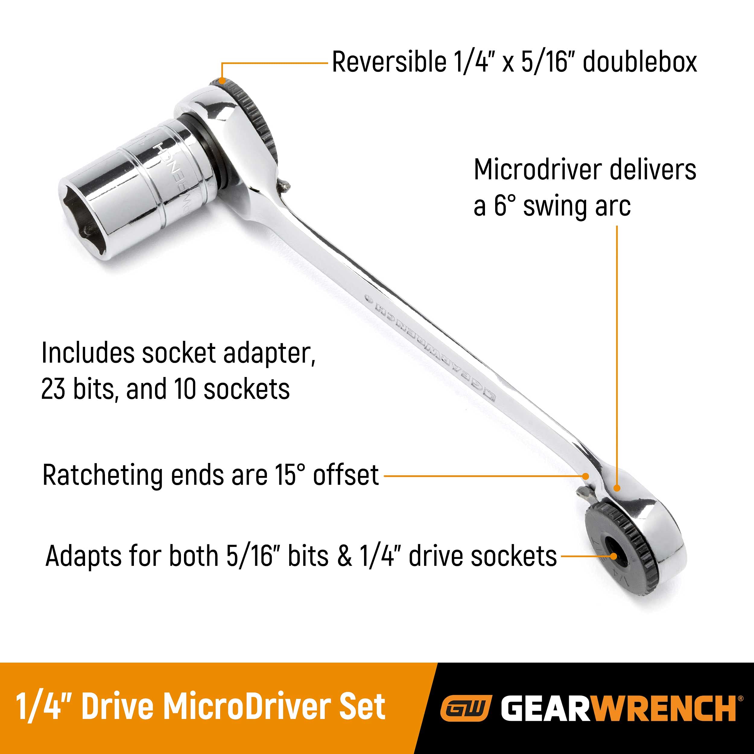 GEARWRENCH 35 Pc. Microdriver Set - 85035