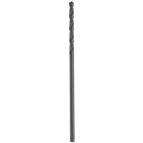 BOSCH BL2638 1-Piece 11/64 In. x 6 In. Extra Length Aircraft Black Oxide Drill Bit for Applications in Light-Gauge Metal, Wood, Plastic