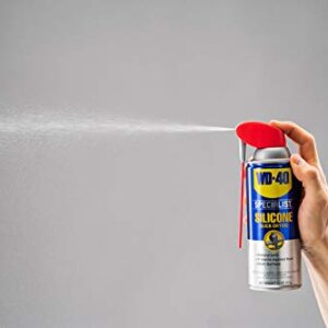 WD-40 Specialist Silicone Lubricant with SMART STRAW SPRAYS 2 WAYS, 11 OZ