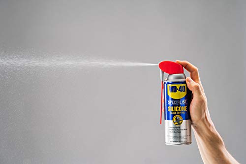 WD-40 Specialist Silicone Lubricant with SMART STRAW SPRAYS 2 WAYS, 11 OZ