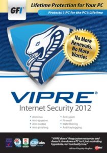 gfi software vipre is 2012 - 1pc lifetime [old version]