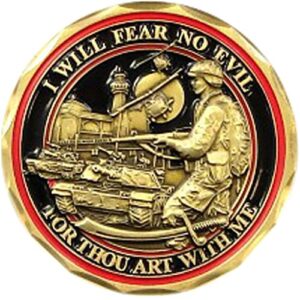 new "fear no evil" challenge coin