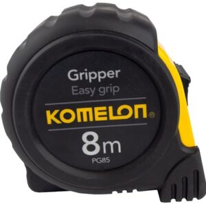 Komelon PG85 8m by 25mm Metric Gripper Tape, Black