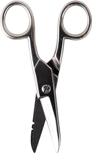 Jonard Tools ES-1964 Stainless Steel Electrician Scissors, for Heavy Duty Use