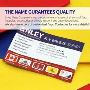 Anley Fly Breeze 3x5 Foot Philippines Flag - Vivid Color and Fade Proof - Canvas Header and Double Stitched - Filipino Philippine National Flags Polyester with Brass Grommets 3 X 5 Ft