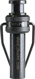 jonard sst-716 security shield tool with black oxide finish, for 7/16" hex shielded f connectors