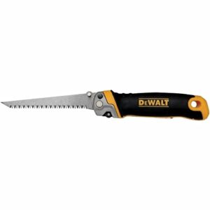 DEWALT DWHT20123 2-in-1 Folding Jab Saw/Rasp Blade Combo , Black