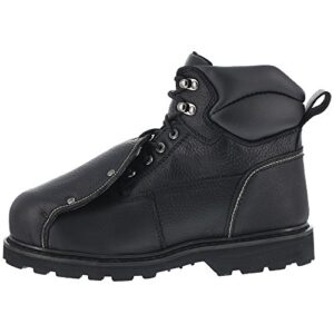 iron age groundbreaker men's safety toe industrial boot black - 13 medium