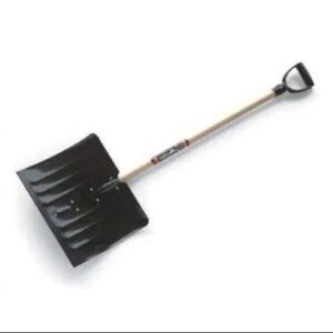 true temper 1640900 snow shovel, 18 in w, 14-1/2 in h, steel